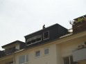Mark Medlock s Dachwohnung ausgebrannt Koeln Porz Wahn Rolandstr P19
